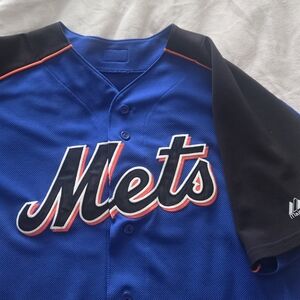 Majestic Blue Performance Apparel New York Mets Spring Training Jersey